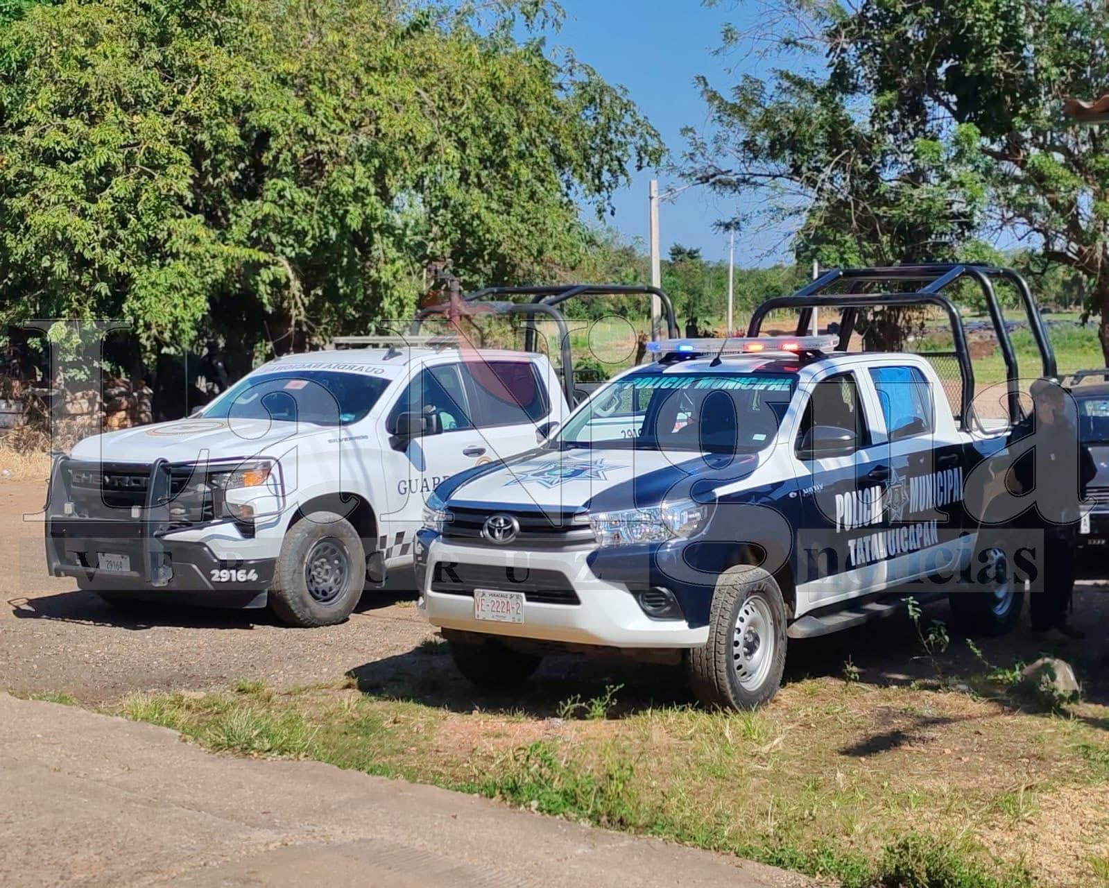 Implementan operativos de seguridad con apoyo de SEDENA, Guardia Nacional y Policía Municipal en Tatahuicapan.