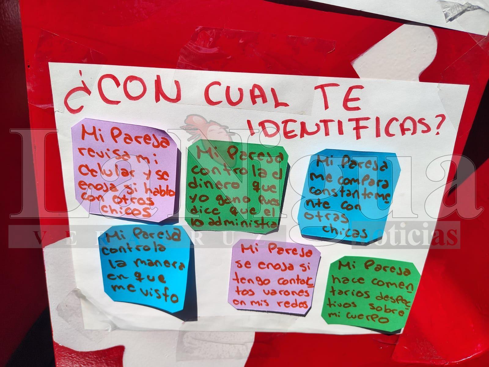 Marea Verde Altas Montañas realiza acciones previas al 8M para escuchar a mujeres y visibilizar violencias