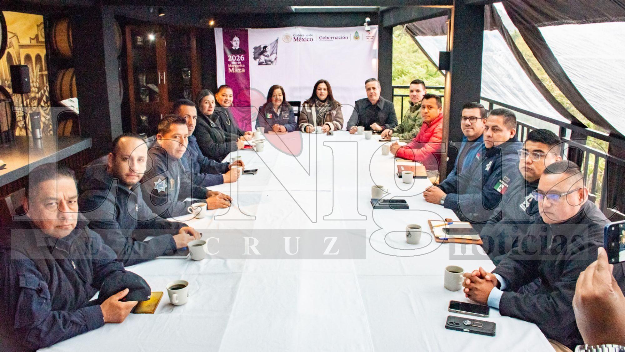 INSTALAN MESA DE SEGURIDAD EN IXHUATLÁN DEL CAFÉ