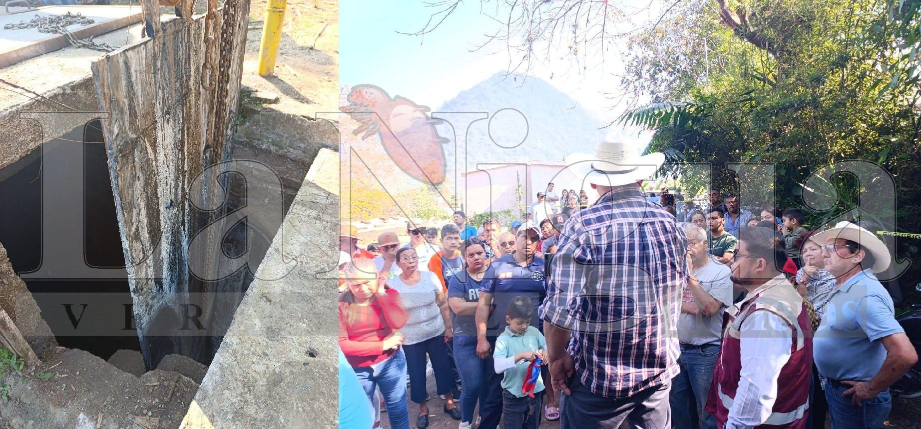 Confirman contaminación por ácido sulfhídrico en manantial que abastece a más de 2 mil personas en Ixtaczoquitlán