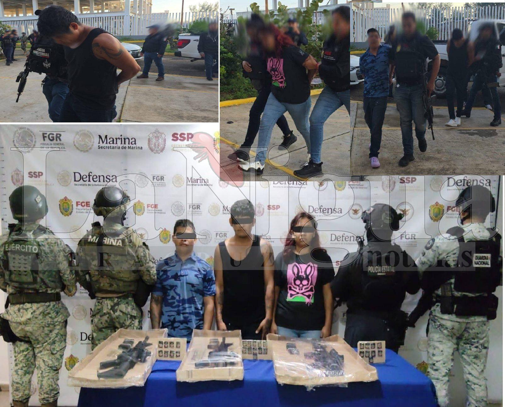 Detienen a tres por homicidio en fiesta infantil en Coatzacoalcos
