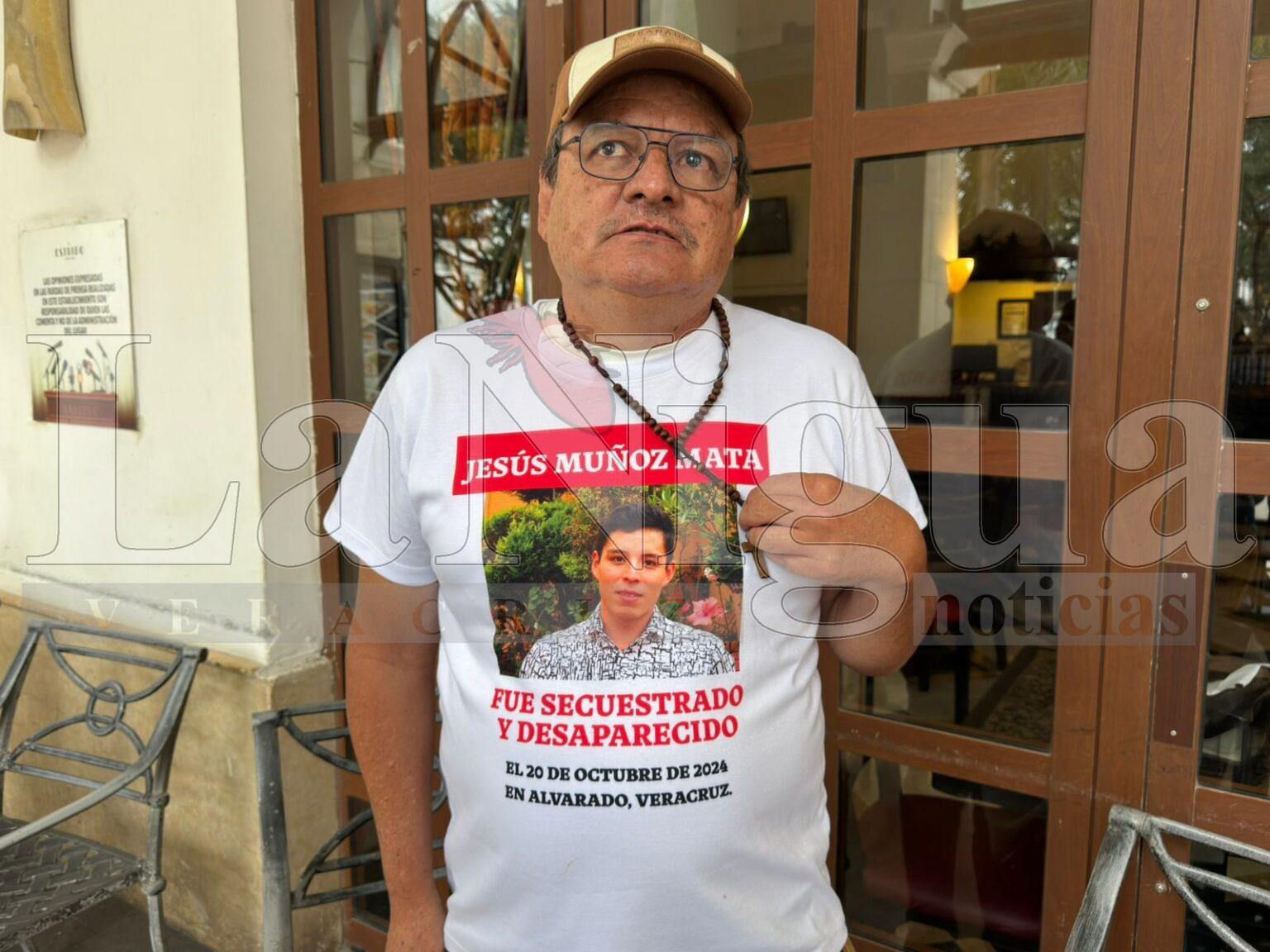 Fiscalía de Veracruz negligente en desaparición de Jesús Muñoz