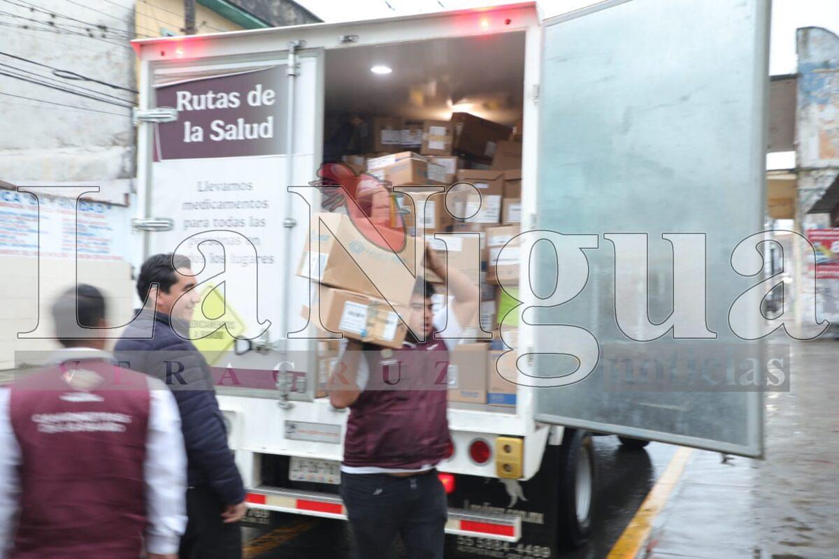 Más de 76 mil medicamentos llegan a la región Córdoba-Yanga para garantizar abasto