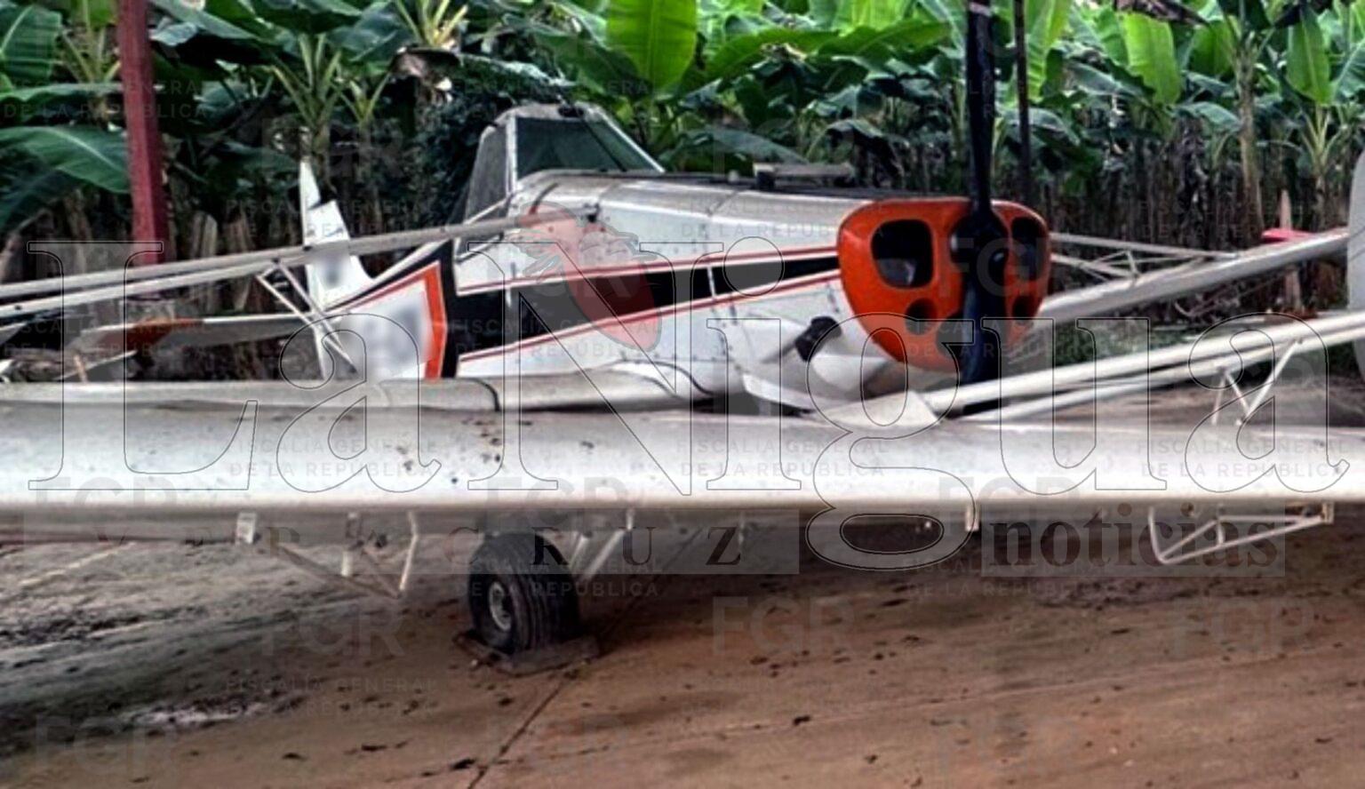 FGR INTEGRA CARPETA DE INVESTIGACIÓN LUEGO DEL ASEGURAMIENTO DE SEIS AVIONETAS Y UN INMUEBLE EN OTATITLÁN, VERACRUZ