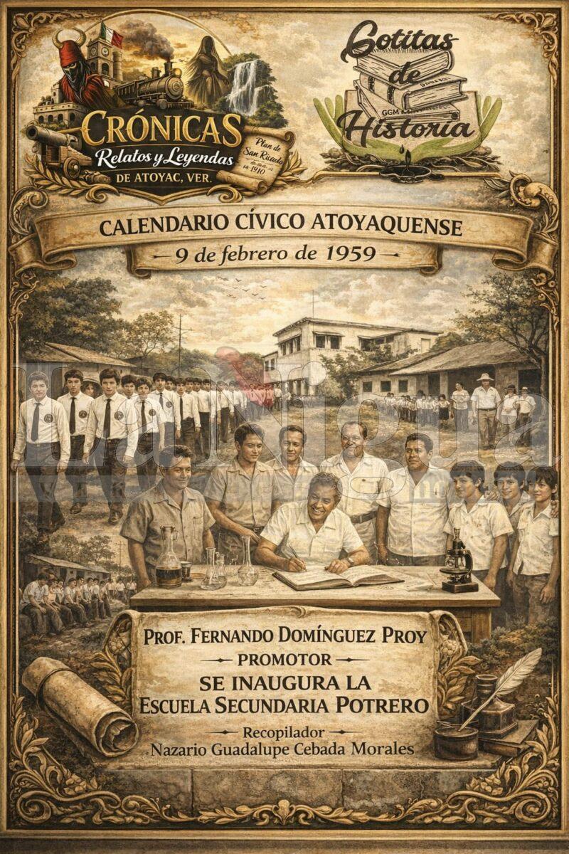 UN DÍA COMO HOY:HABEMUS SECUNDARIA.