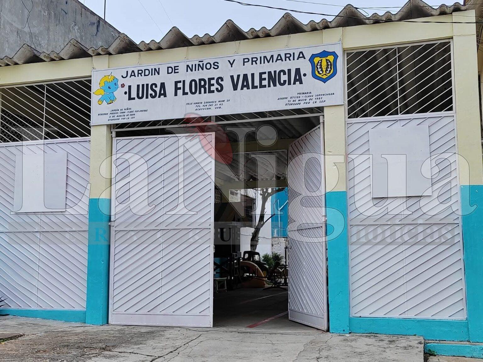 Por presunto intento de extorsión cierran definitivamente escuela de Acayucan