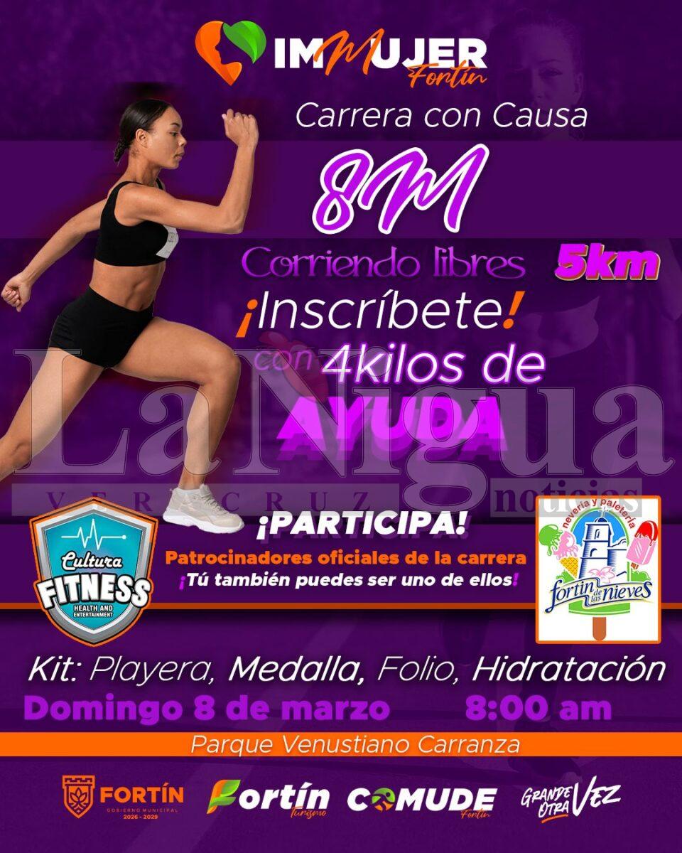 Disponen de 300 folios para Carrera de la Mujer en Fortín