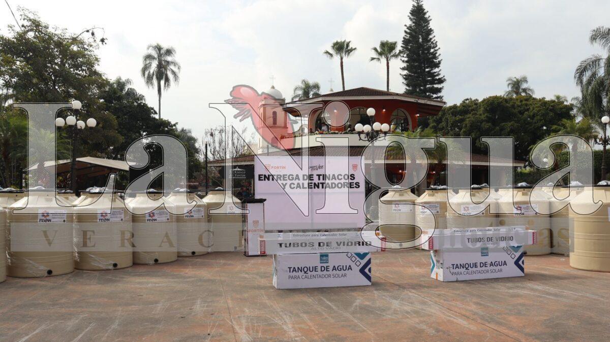 Familias fortinenses se previenen ante estiaje severo pronosticado