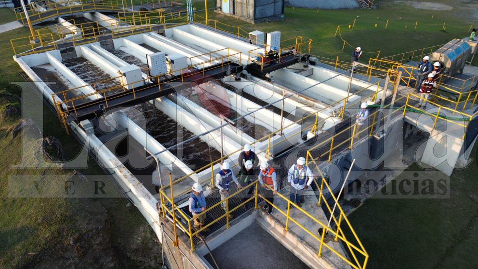 Supervisa CAEV planta FIRIOB para garantizar mejor servicio a la población