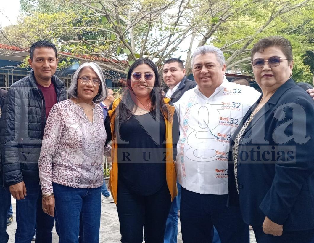 Martha Patricia Mar, nueva líder del SNTE Paso del Macho.