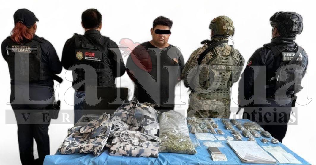 Cae “La Iguana” en San Andrés Tuxtla tras operativo conjunto