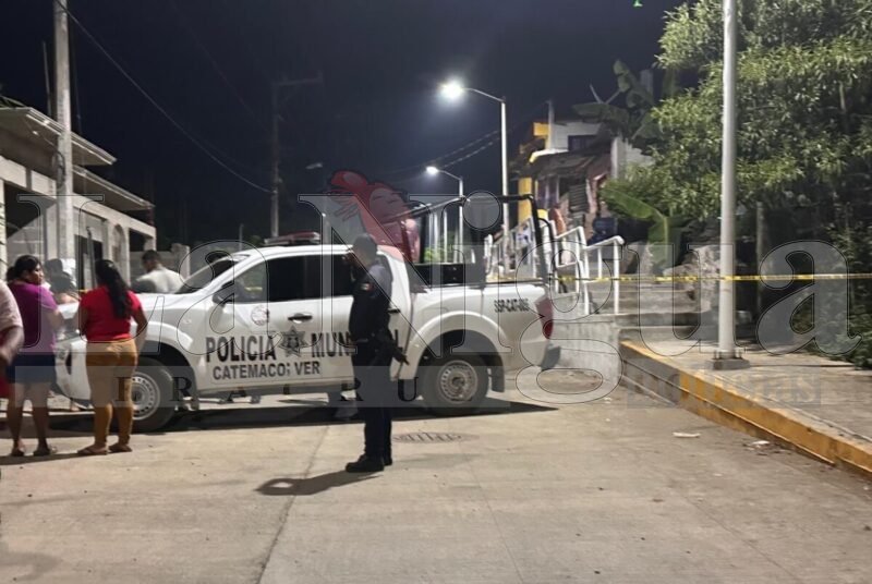 Adulto mayor es asesinado a balazos en Catemaco, Veracruz.