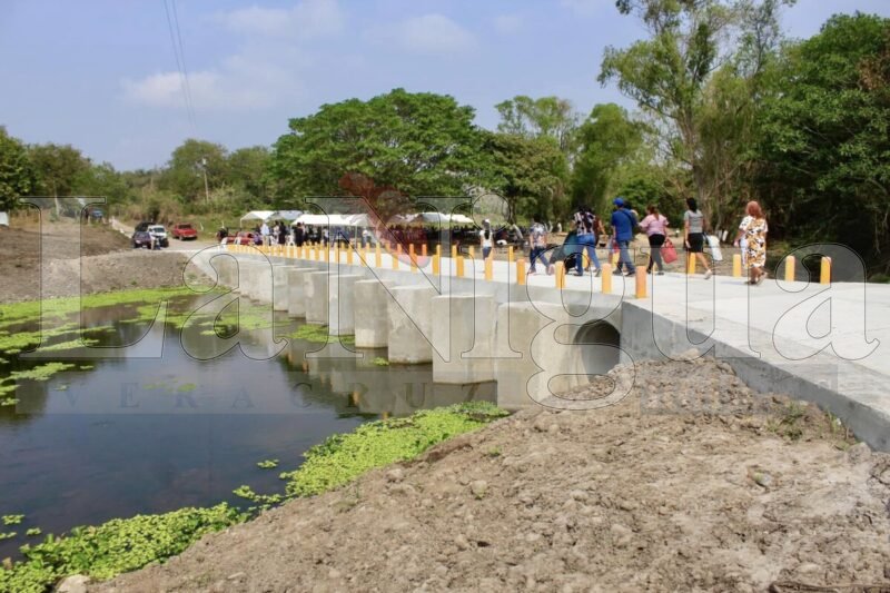 Termina construcción de puente-vado en Soledad de Doblado
