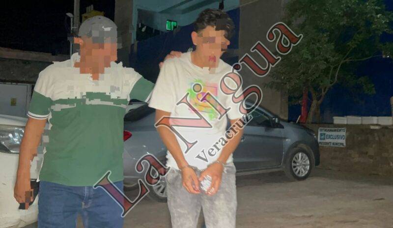 Detienen a El Chito, cobrador de piso, en Tempoal. Altamente peligroso