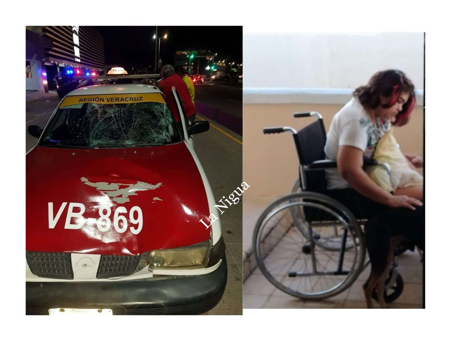 Jovencita hemipléjica tras ser atropellada: nadie se hace responsable