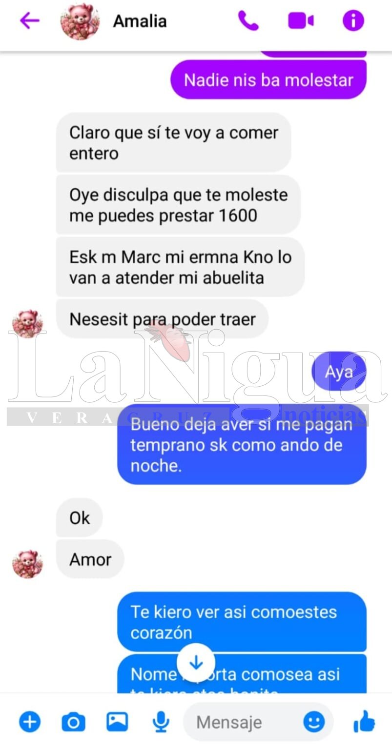 Hombre pierde todo su dinero con una relación en internet con mujer de Veracruz