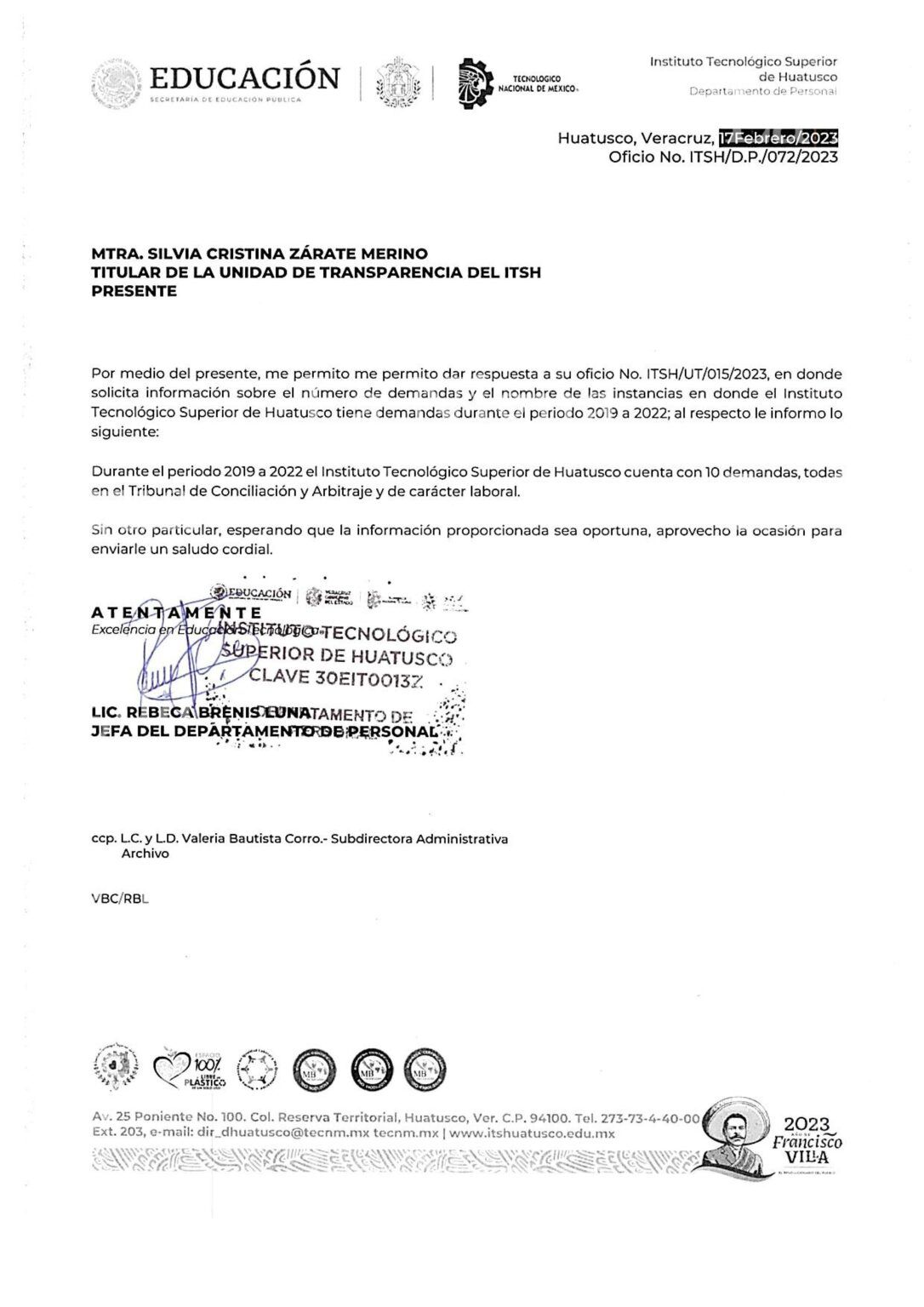 Hostigamiento Laboral en los Tecnológicos descentralizado del estado de Veracruz