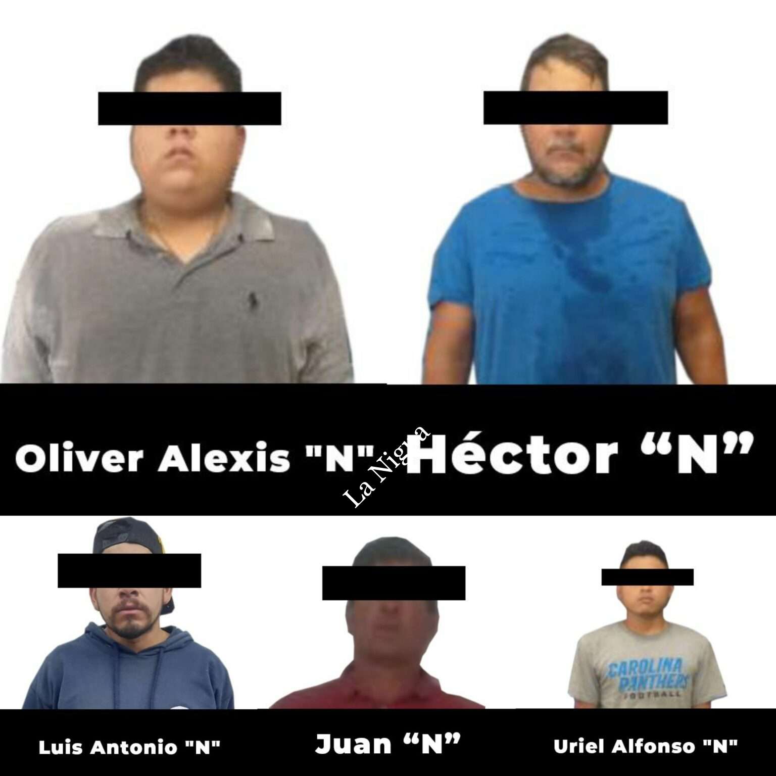 Interviene SSP a cinco individuos por distintos delitos en tres municipios