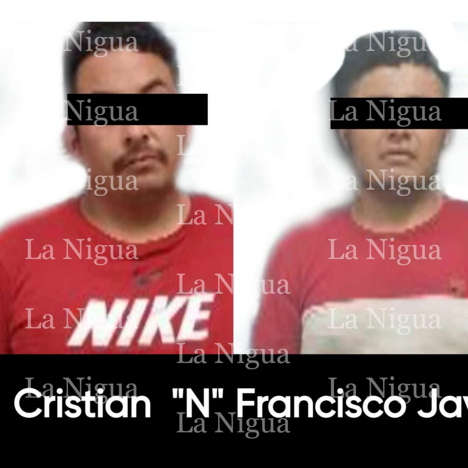 Caen dos con pistola y droga