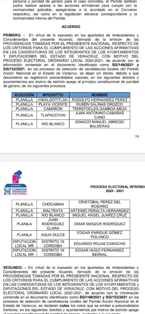 Se le cae candidatura a Edgar Polanco en Agua Dulce: el PAN lo desecha