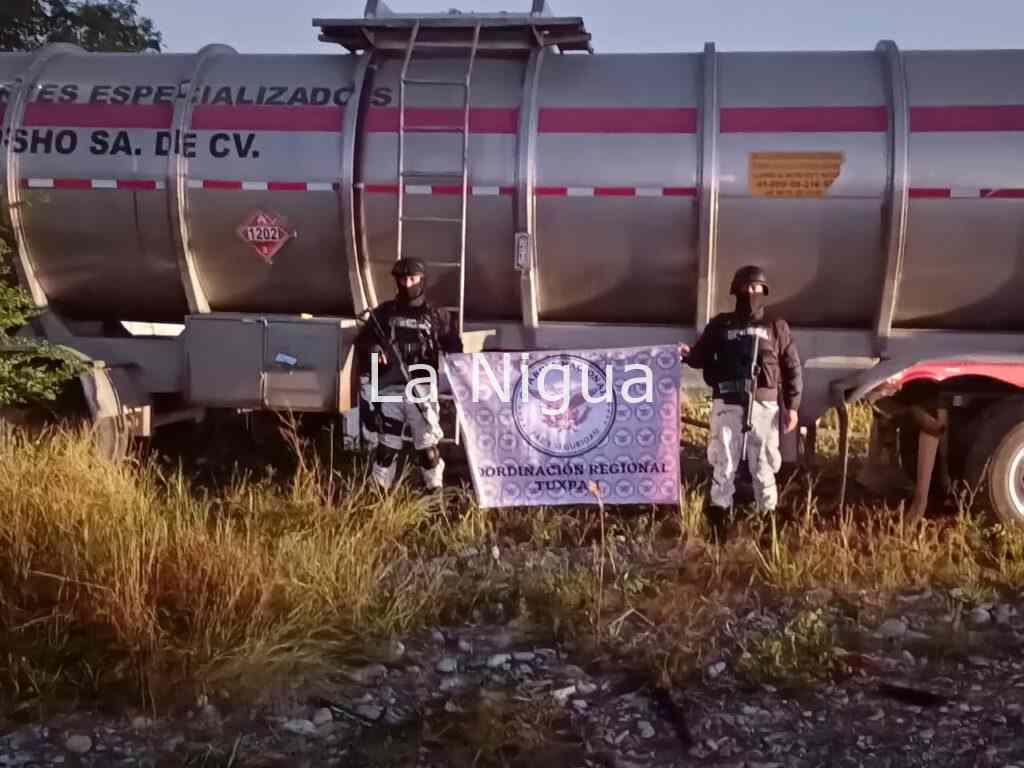 Asesta GN duro golpe al “huachicoleo” en Tuxpan