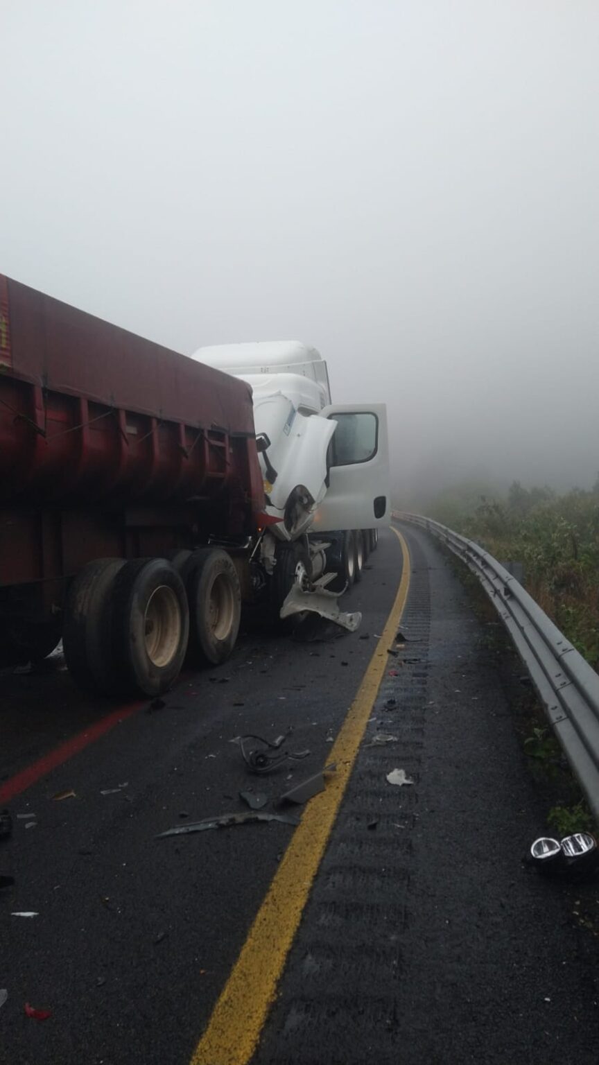 Carambola en las cumbres de Maltrata.