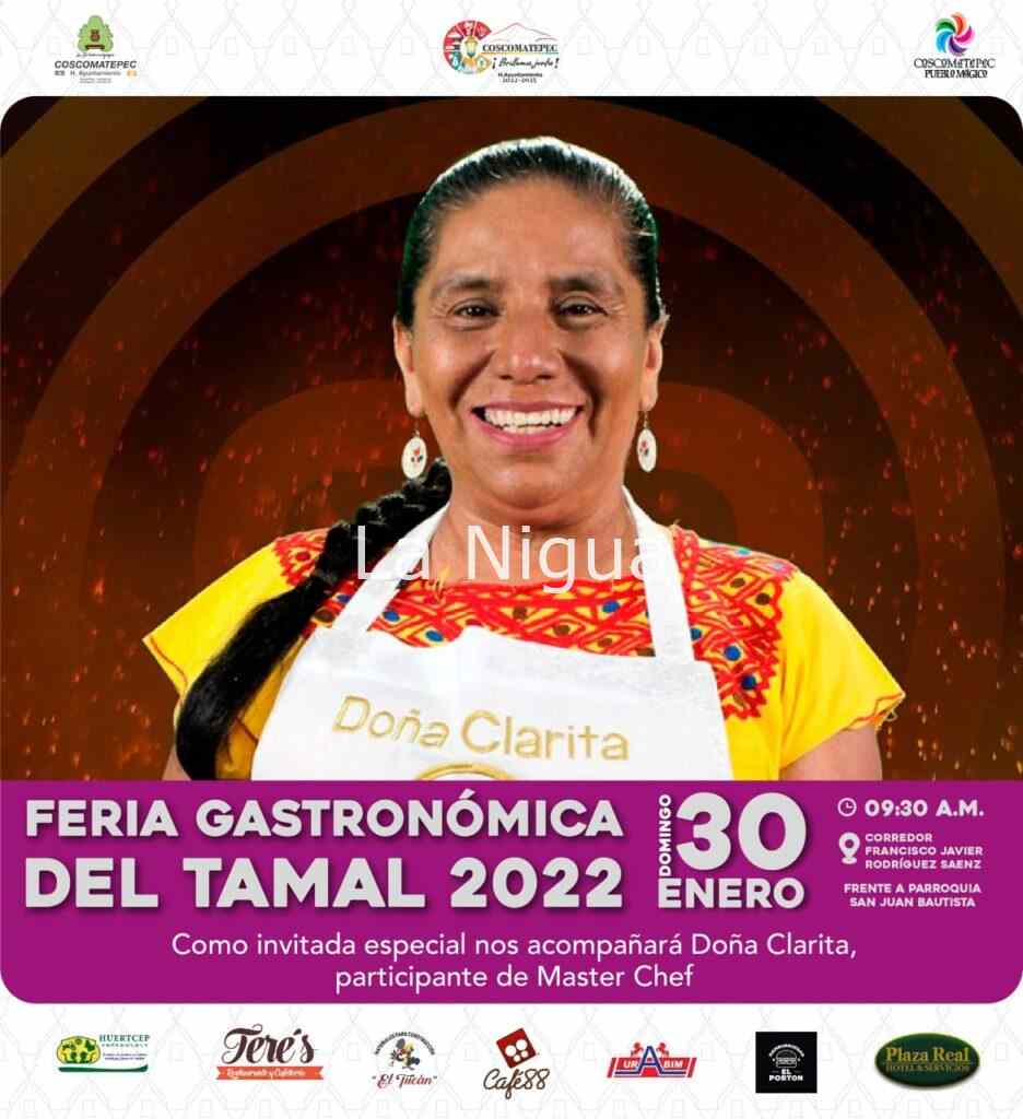 HABRÁ FERIA DEL TAMAL EL PRÓXIMO DOMINGO