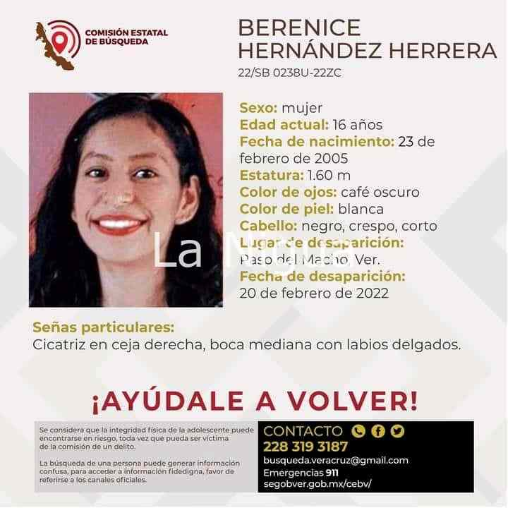 Se busca jovencita de Paso del Macho