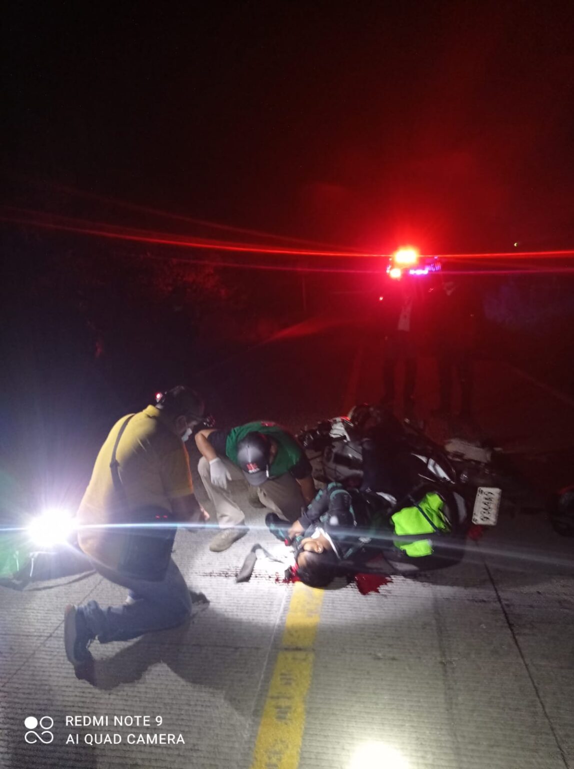 Se mata un motociclista en Papantla