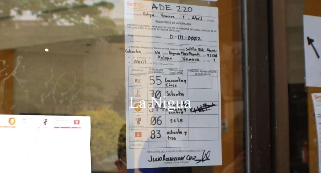 Juan Nicolás Callejas Roldán sería ganador de la Secretaría Genedal de la Sección 23 del SNTE