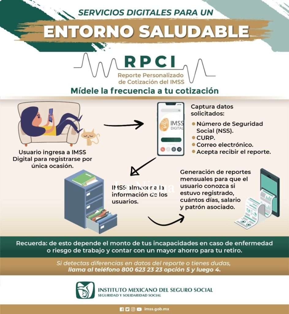 Invita IMSS a trabajadores y trabajadoras a tramitar Reporte Personalizado de Cotización