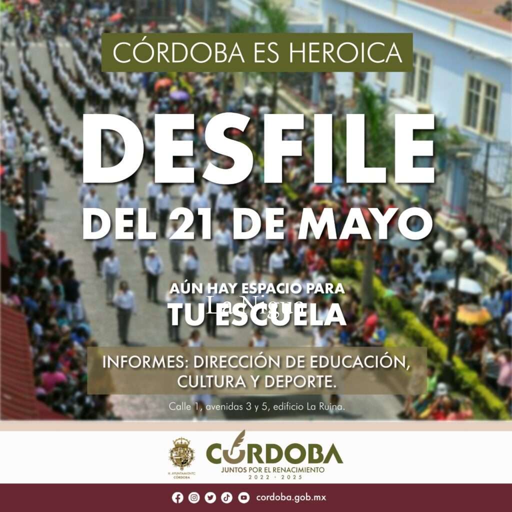 Amplían hasta el 18 de mayo la inscripción para el desfile del 21 de mayo