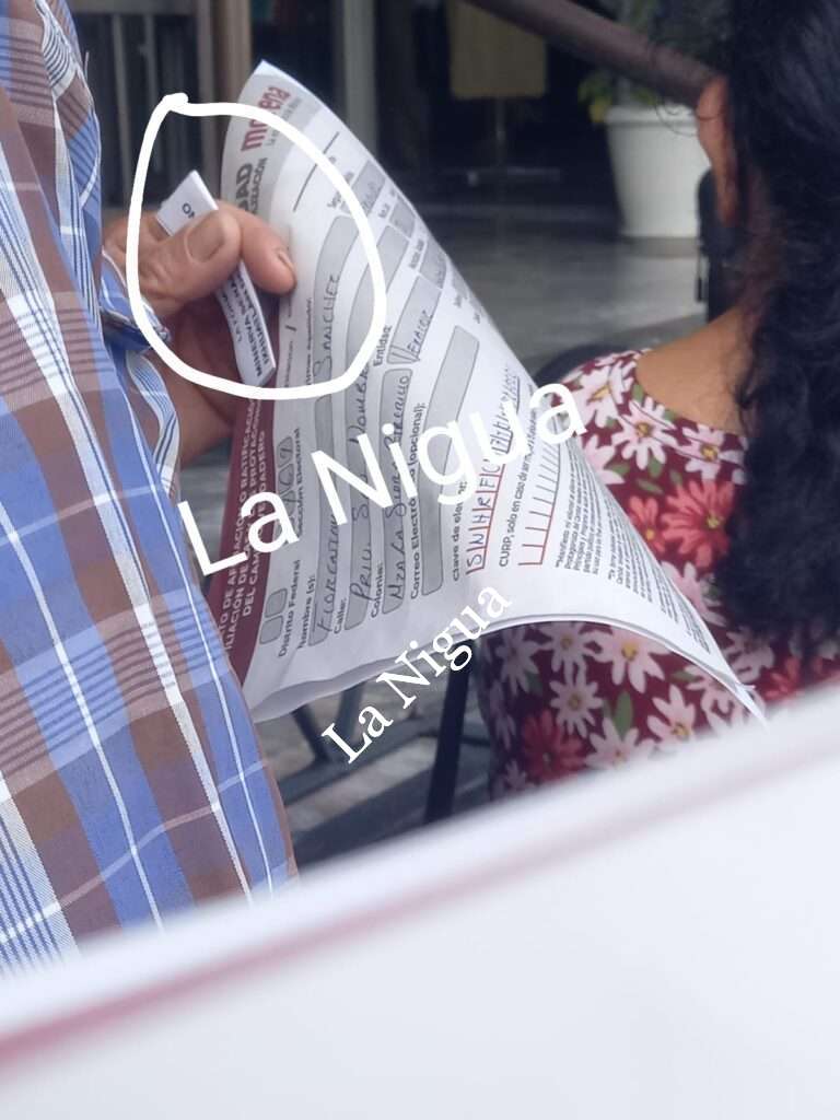 Larga fila de votación de Morena en Córdoba 1 IMG 20220730 WA0184