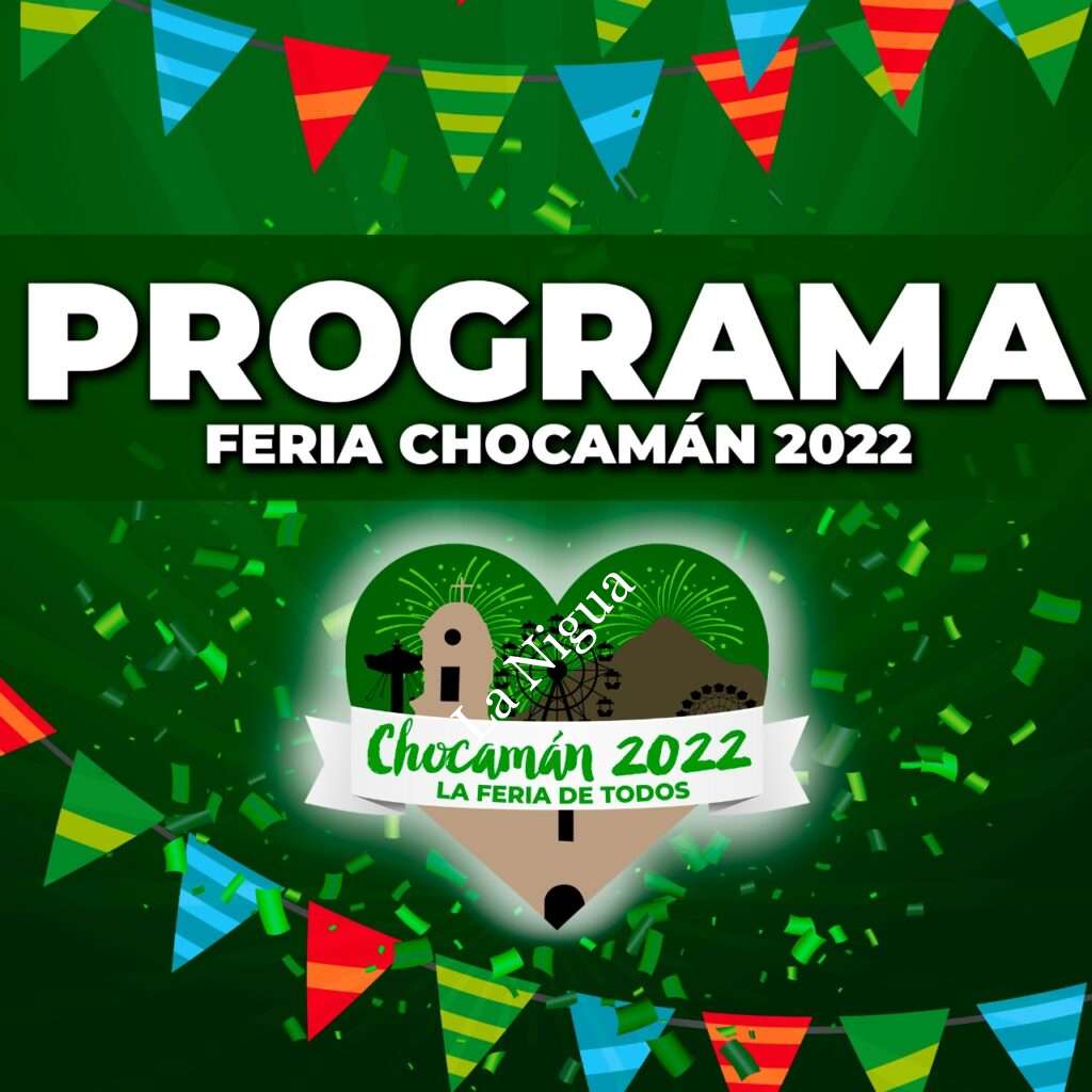 Feria de Chocamán 2022, eventos gratuitos, del 1 al 4 de octubre. Programa: