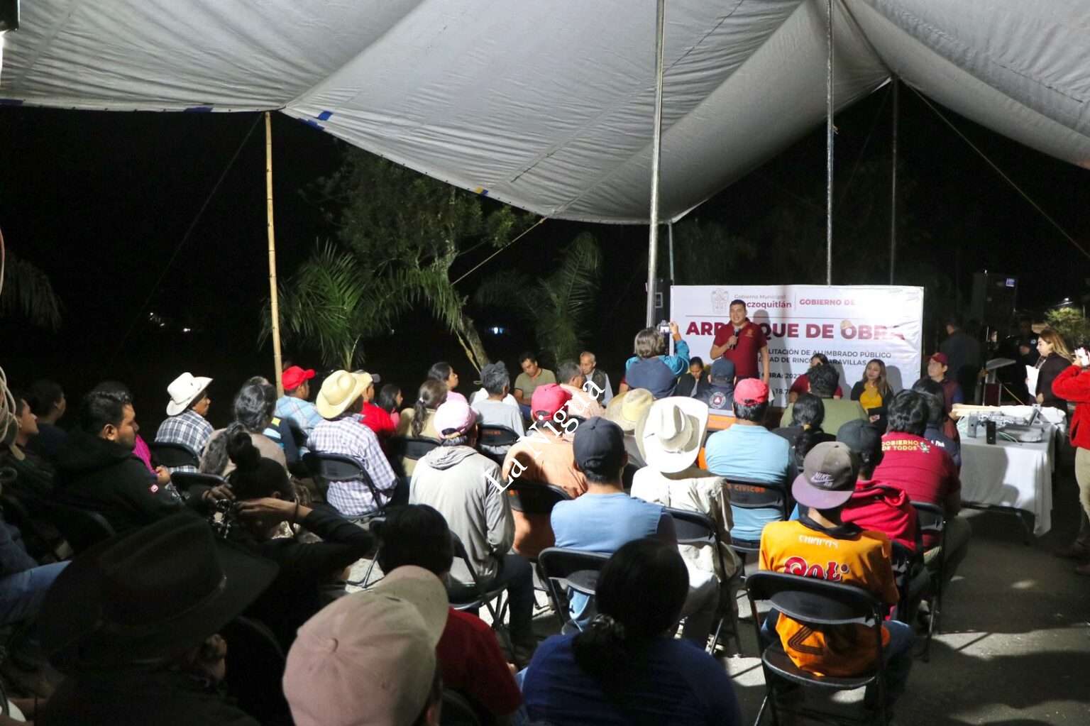 BANDERAZO, ALUMBRADO, RINCON DE LAS MARAVILLAS,  IXTAC