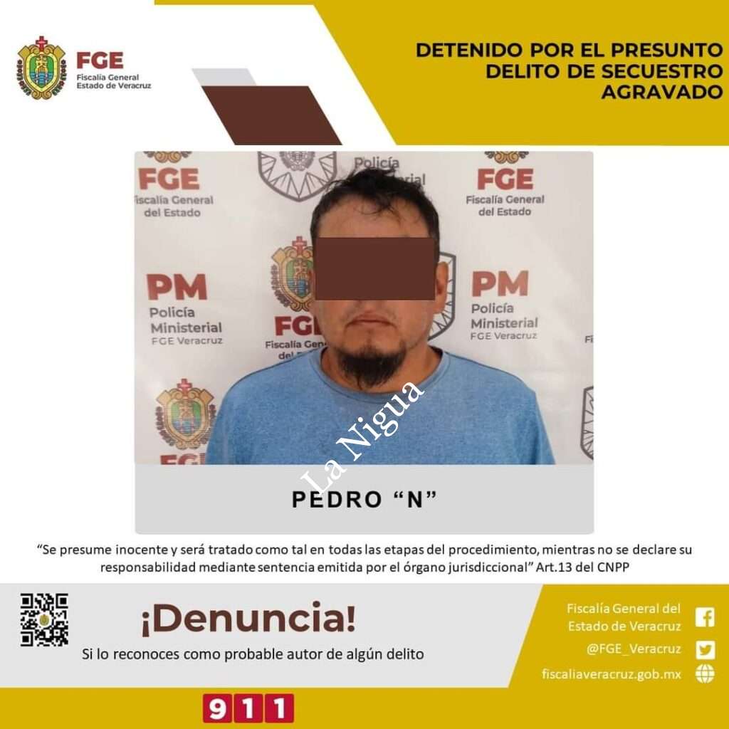 UECS cumplimenta orden de aprehensión por el presunto delito de secuestro agravado