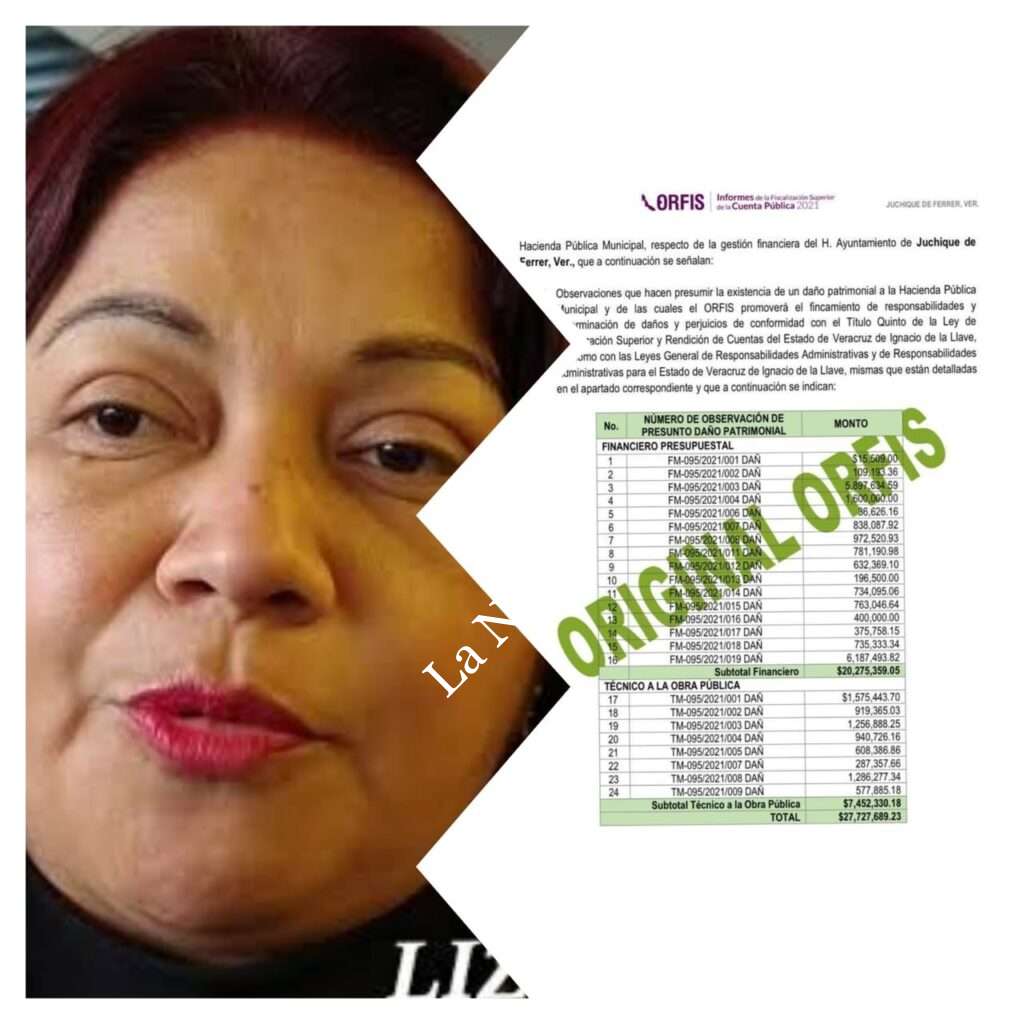 Ex alcaldesa de Juchique de Ferrer dejó daño patrimonial