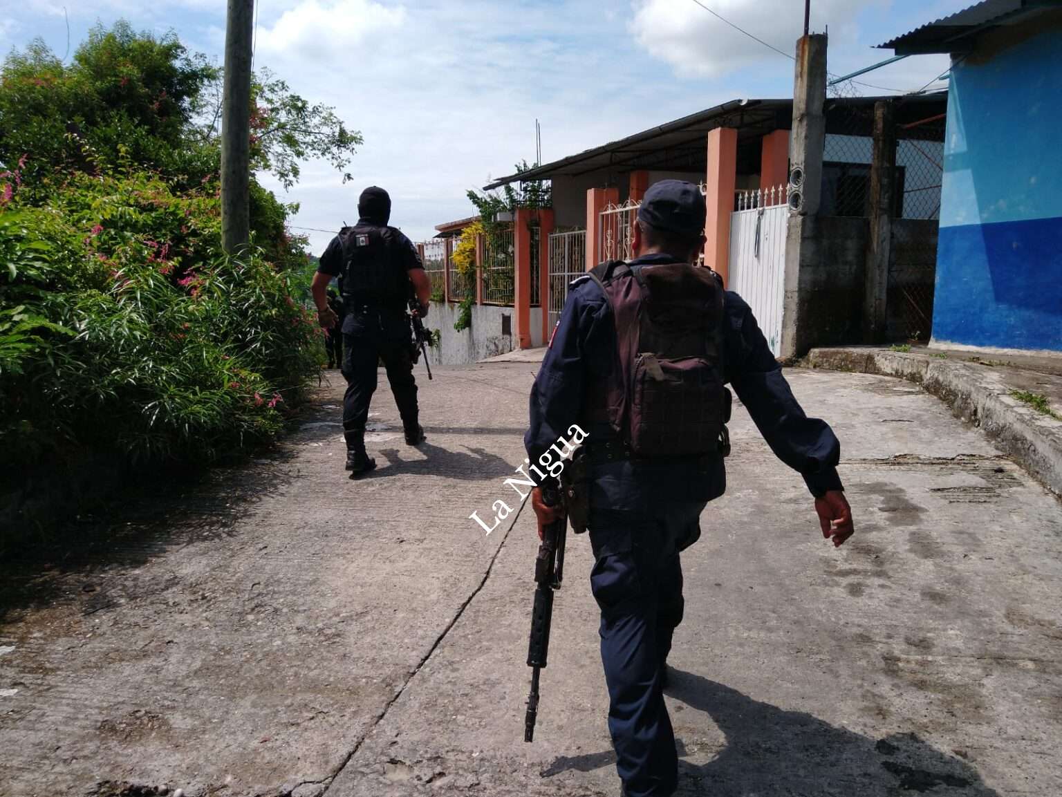 Intensa movilización policial, tras intento de secuestro en Papantla