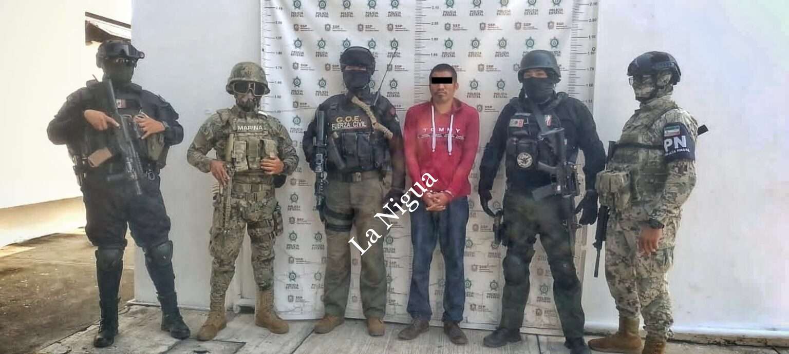 Captura SSP en coordinación con fuerzas federales a “El Mara”