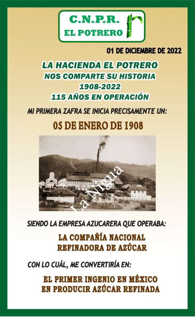 La Historia de El Potrero en gráficas