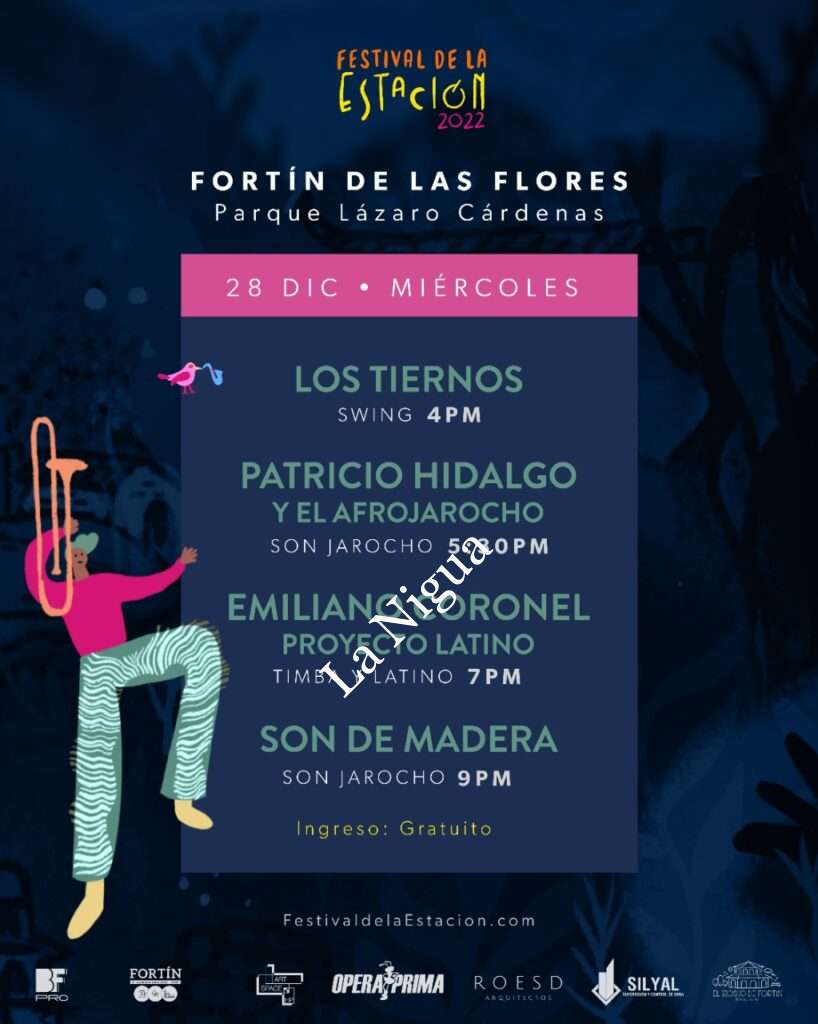 Invita Fortín a presentación de artistas en Festival de la Estación