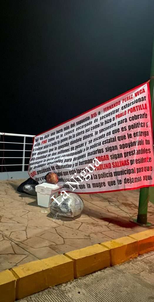 Dejan restos humanos en Espinal