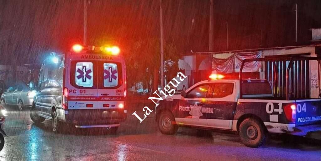 Grave joven que fue apuñalado en Las Choapas