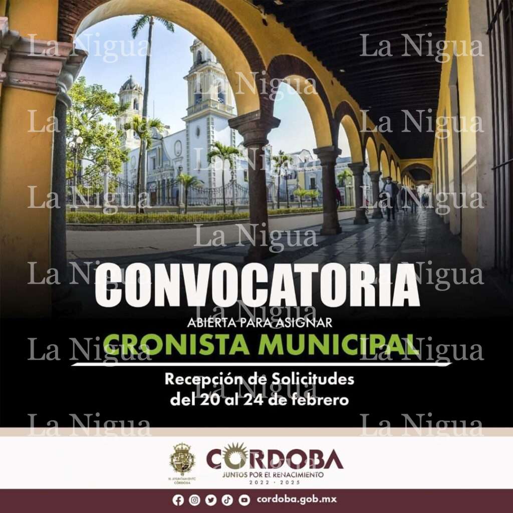 Abre Ayuntamiento convocatoria pública para Cronista Municipal