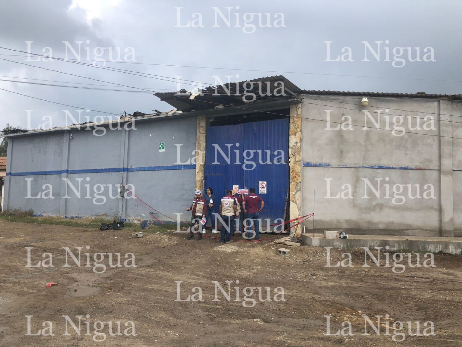 Explosión en bodega de productos de limpieza causa temor entre pobladores de Ampliación Santa Amalia