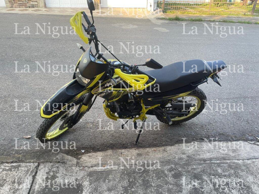 Motocicleta robada