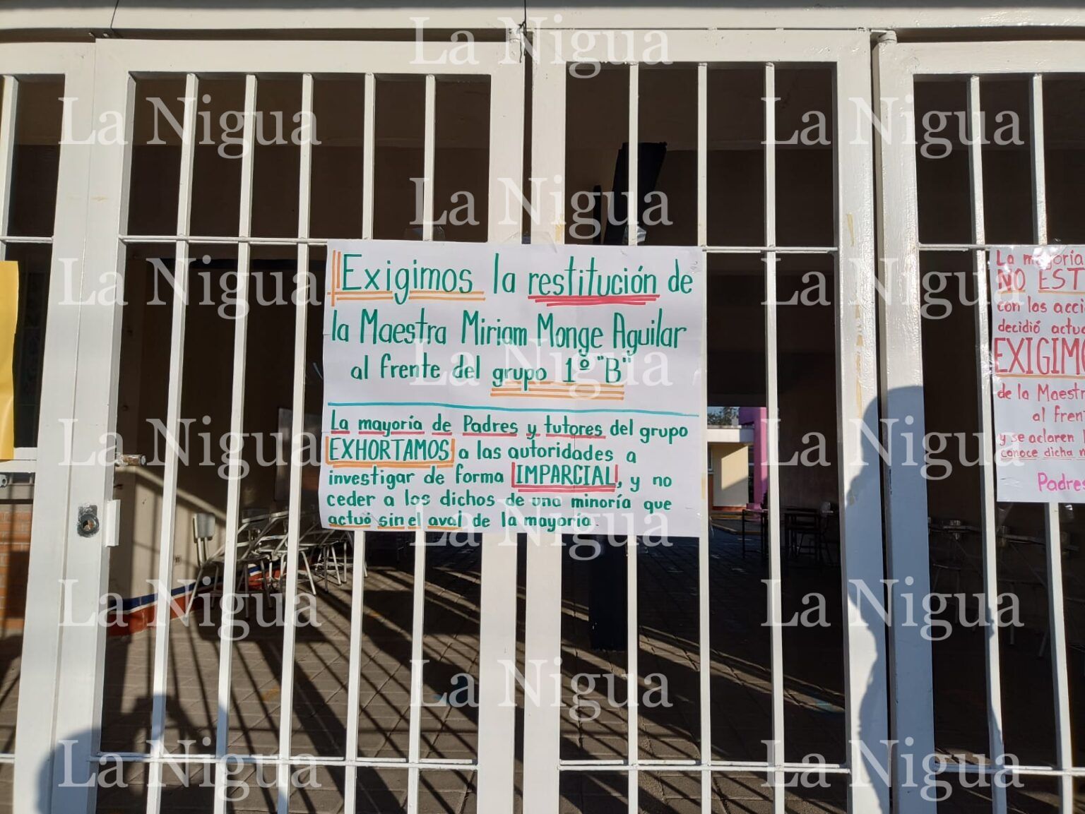 Puden que maestra se quede en escuela