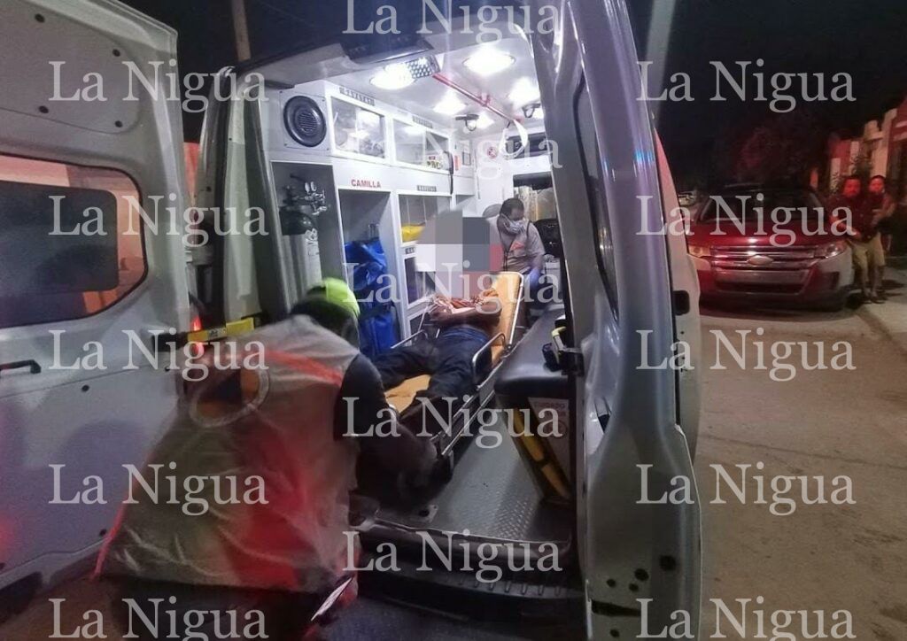 Ebrio enojado golpea vidrio y se corta importante arteria del brazo