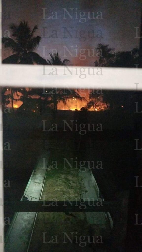 “Quema controlada” a punto de salirse de control en Las Choapas