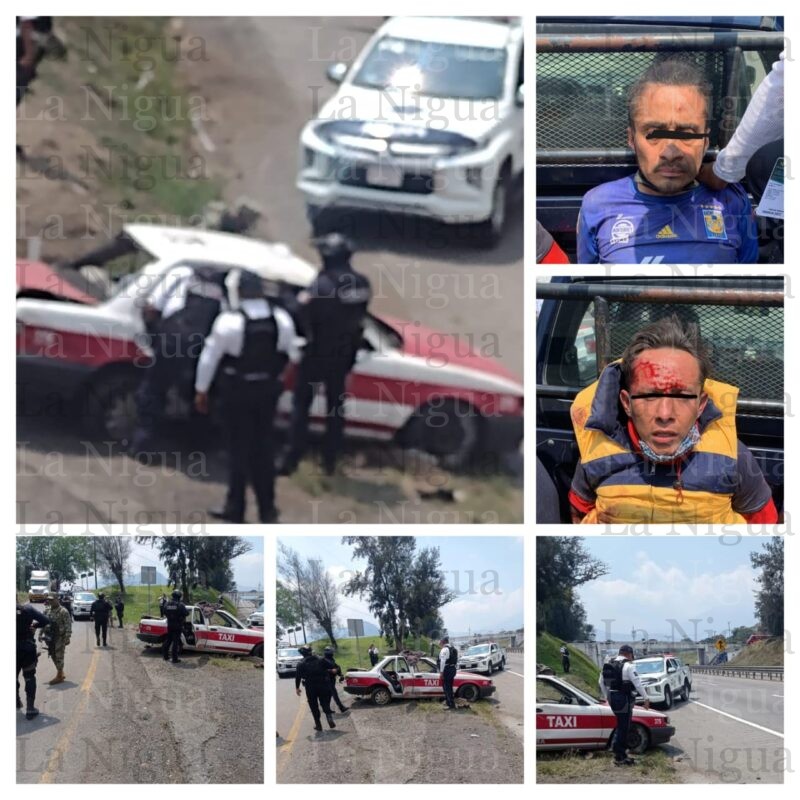 Detienen a dos delincuentes.